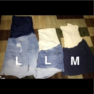 Maternity shorts